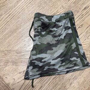 Lucky Brand Womens Medium‎ Camo Lounge Shorts Athletic Drawstring Casual